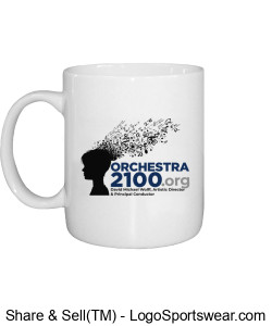 White Orchestra 2100 Coffee Mug Design Zoom